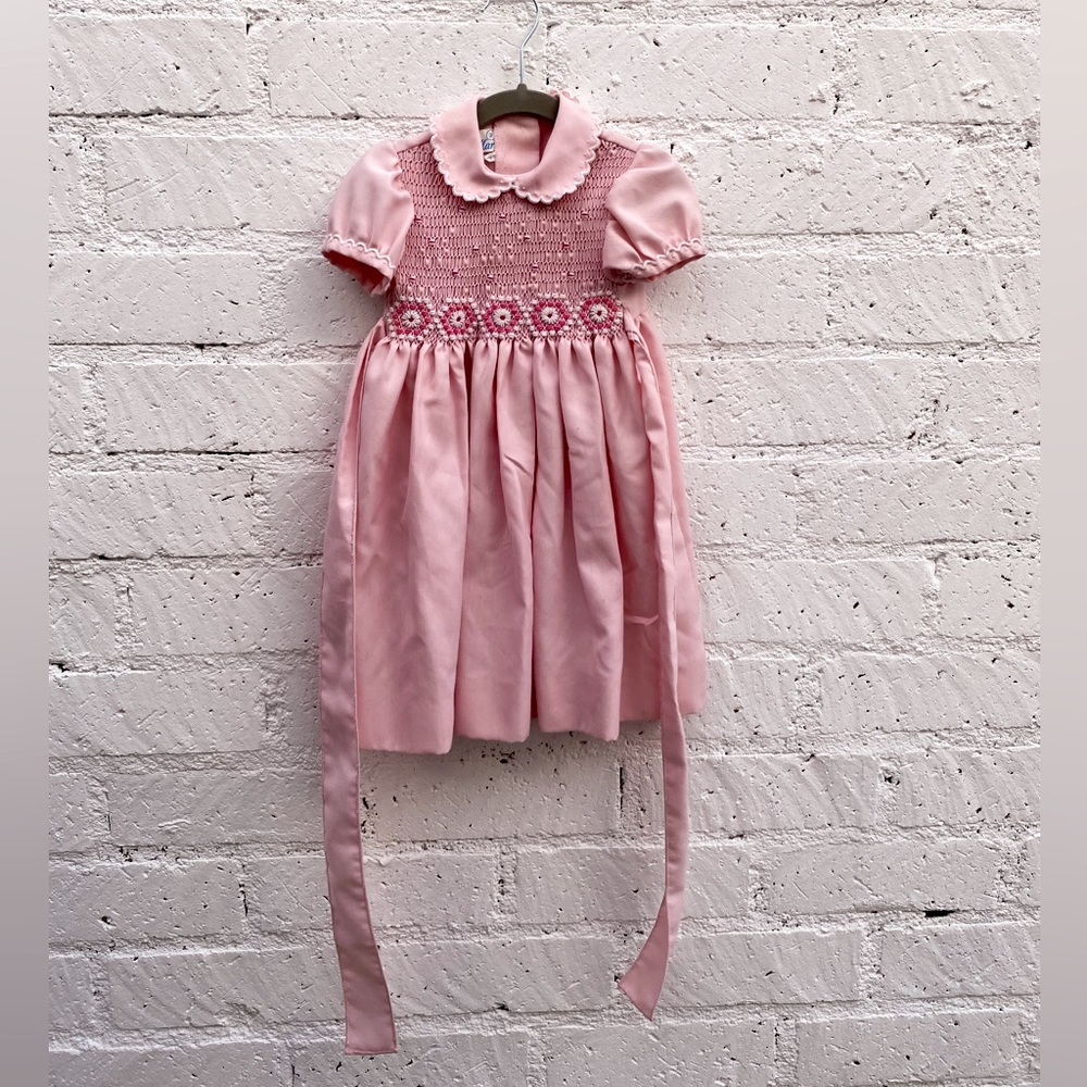 Vintage Girls 3T Pink Dress